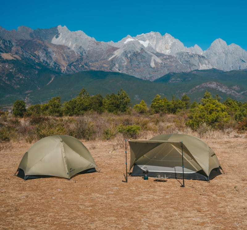 Намет одномісний ультралегкий Naturehike Mongar UL CNK2550WS016 — Сірий — фото 6