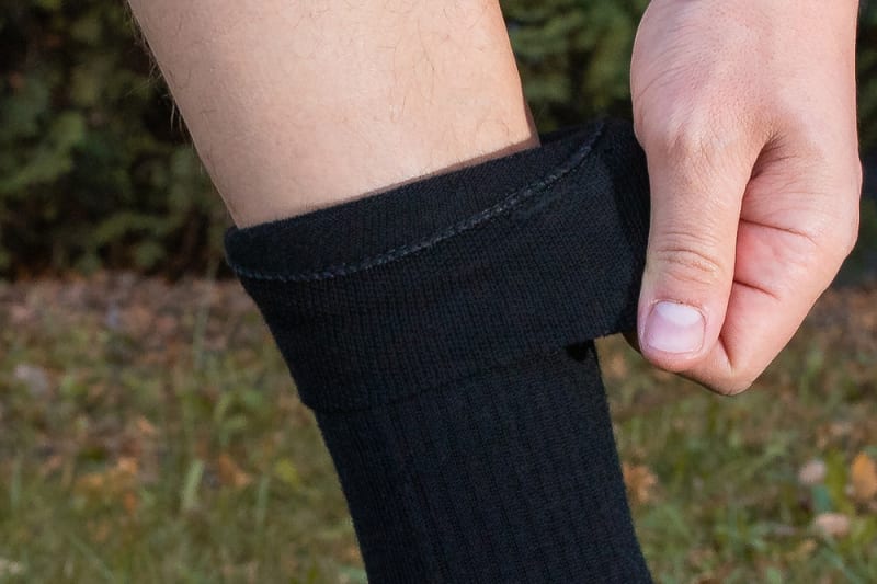 Шкарпетки Dexshell Terrain Walking 2.0 Socks чорно-сірі розмір XL, чорний, сірий – фото 2