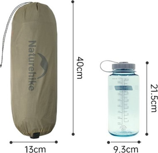Намет надлегкий двомісний Naturehike Cloud Up Pro CNK2350WS020, 20D — Пісочний — фото 2
