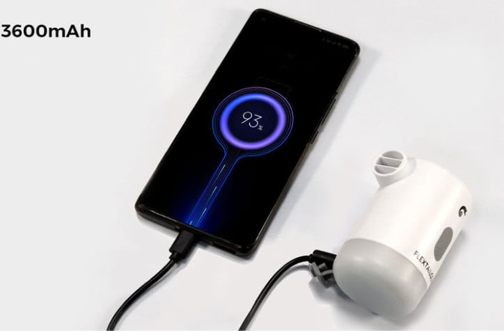 Насос-ліхта кемпінговий Flextail Max Pump 2 Pro — Чорний — фото 2