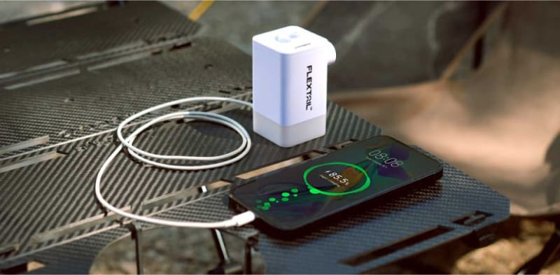 Насос-ліхта кемпінговий Flextail Max Pump 2 Plus — Помаранчевий — фото 4