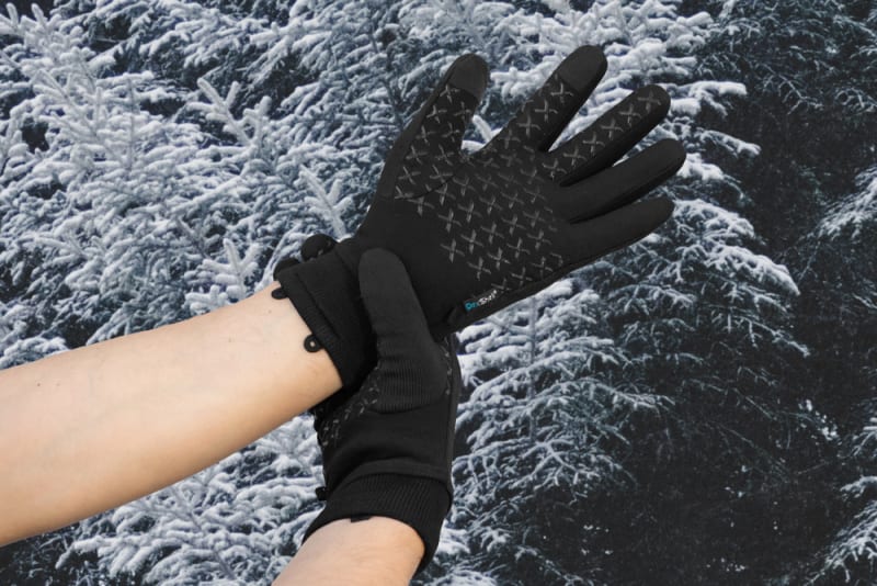 Рукавички водонепроникні Dexshell StretchFit 2.0 Gloves, р-р M, чорні, чорний – фото 3