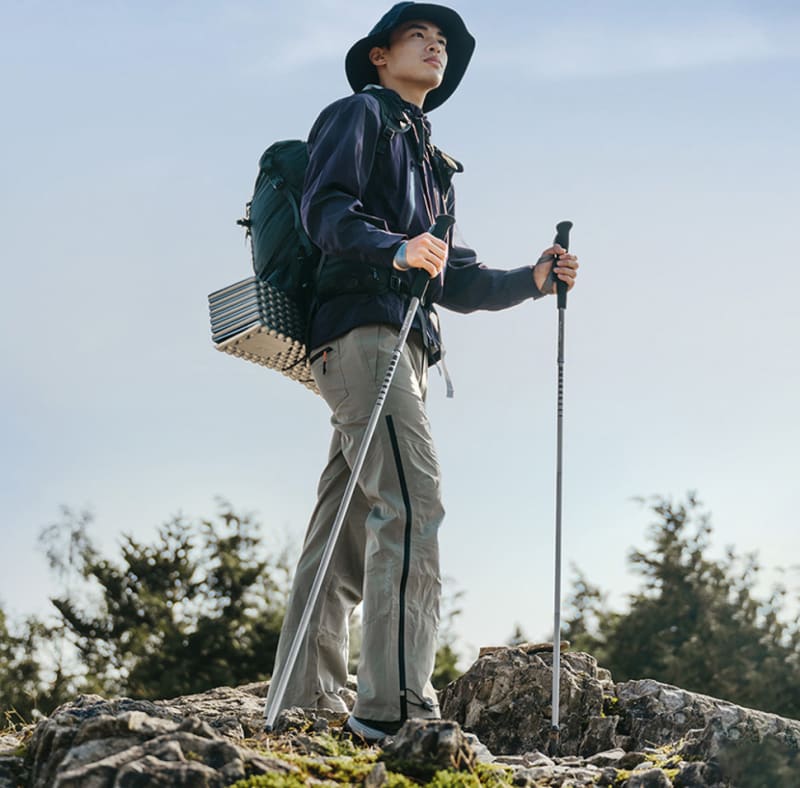 Трекінгова палиця Naturehike CNK2450DS016, 120 см, зелена — Зелений — фото 4