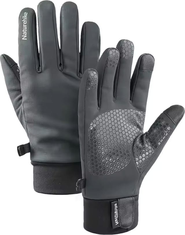 Вологозахисні рукавички Naturehike NH19S005-T розмір XL — Сірі — фото 1
