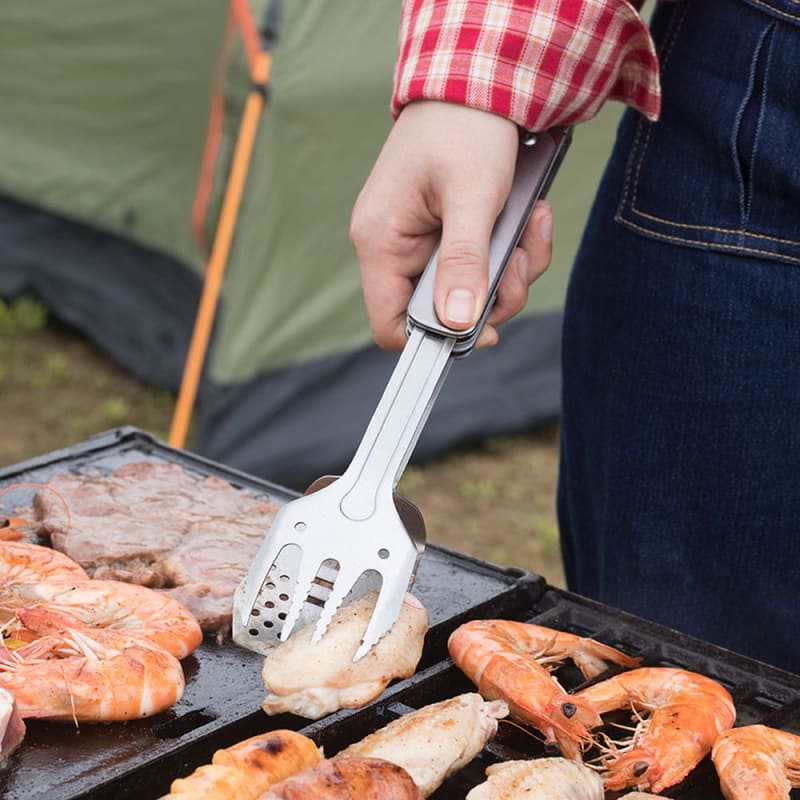 Набір для барбекю Roxon S602 Compact BBQ Tool, сріблястий – фото 4