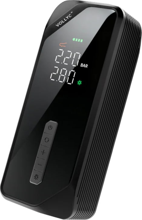 Насос-ліхта автомобільний Flextail Vollyc Evo Tire Pump — Чорний — фото 2