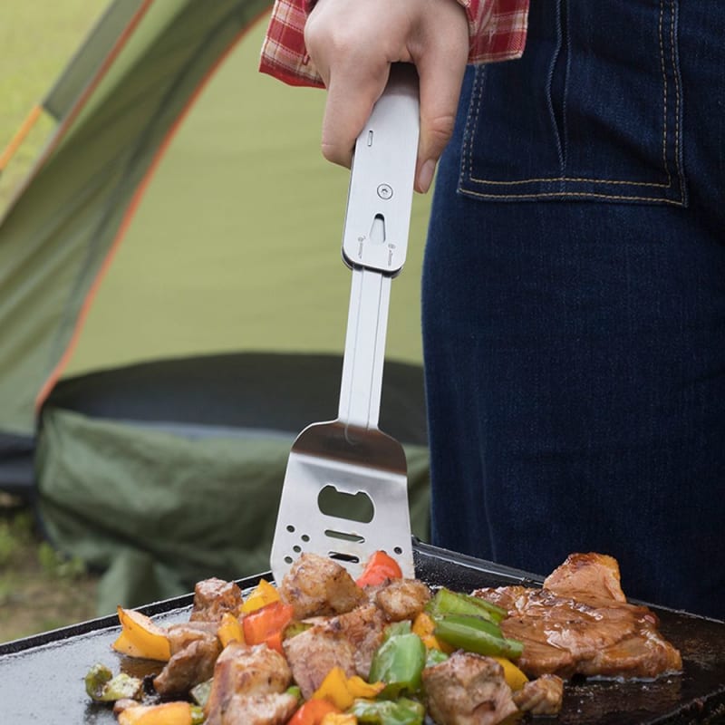 Набір для барбекю Roxon S602 Compact BBQ Tool, сріблястий – фото 5