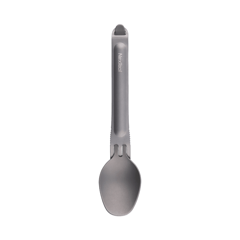 Набір столових приборів NexTool Outdoor Spoon Fork, сірий