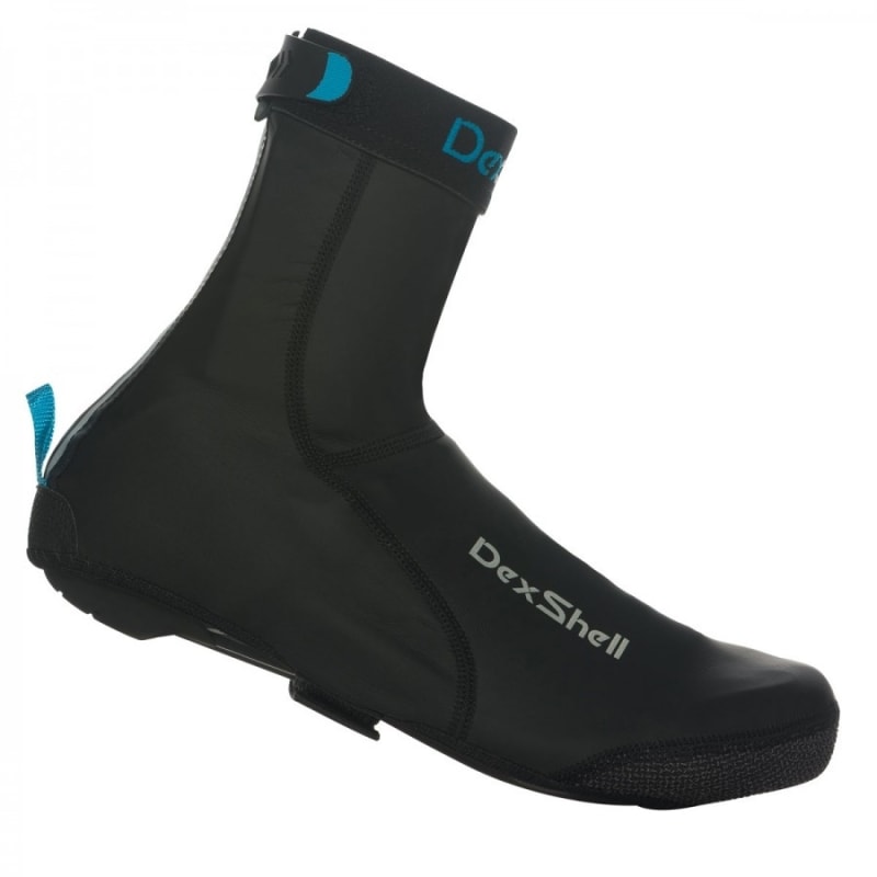 Бахіли велосипедні водонепроникні DexShell Heavy Duty Overshoes Чорний S (36-38)
