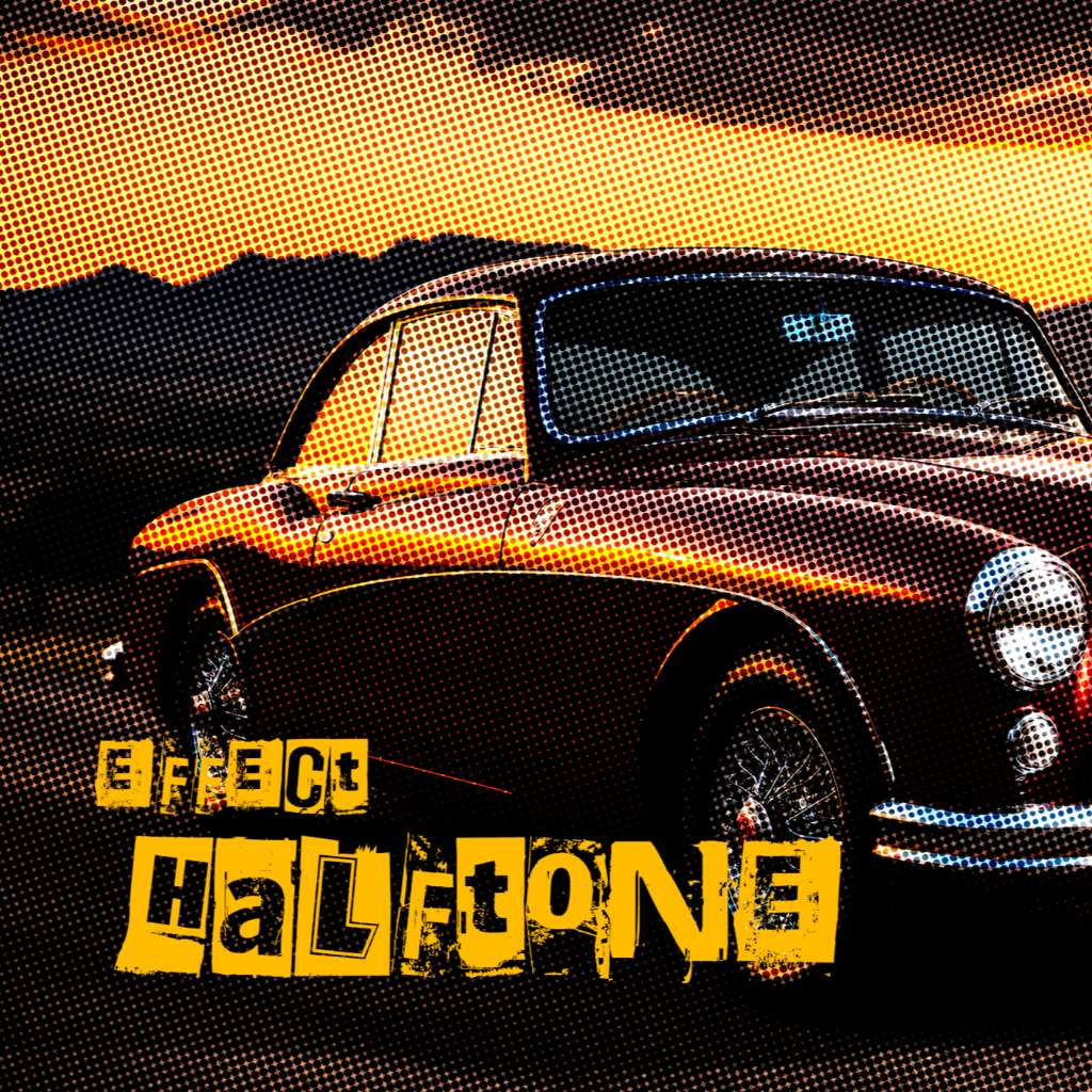 Design Effect Haltone Template (Photoshop)