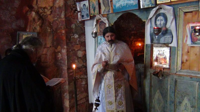 ЛИТУРГИЯ НА РОЖДЕСТВЕНСКОЙ КЕЛЛИИ