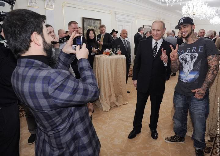 Путин, Галустян, Тимати