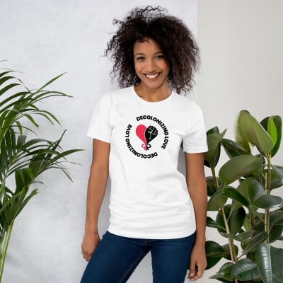Decolonizing Love Unisex t-shirt — alternate view