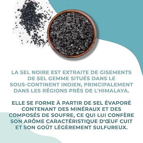 Vue 3 de Gros Sel Noir De