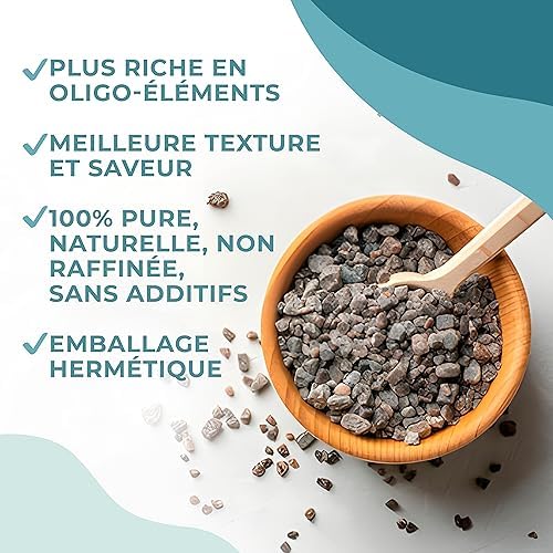 Vue 4 de Gros Sel Noir De