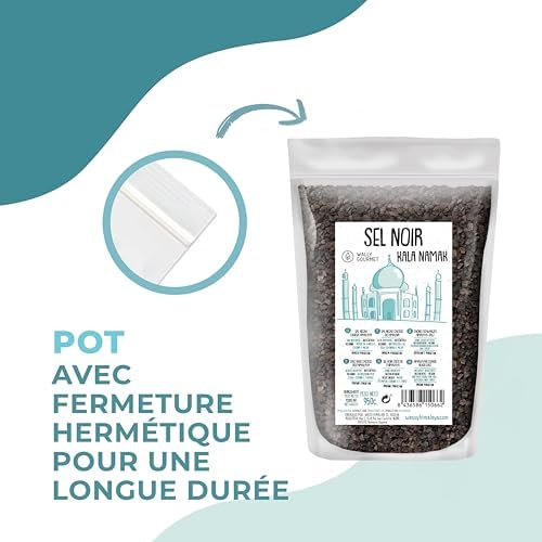 Vue 5 de Gros Sel Noir De