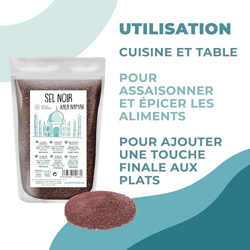 Vue 2 de Sel Kala Namak Fin