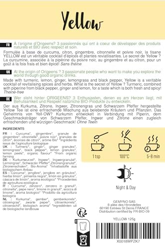 Vue 2 de Origeens Tisane Gingembre Curcuma