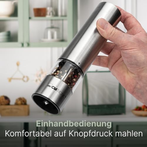 Vue 3 de Clatronic Moulin Sel