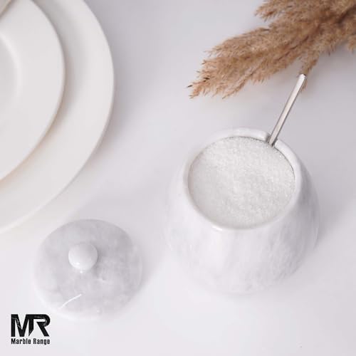 Vue 6 de Saliere En Marbre Avec