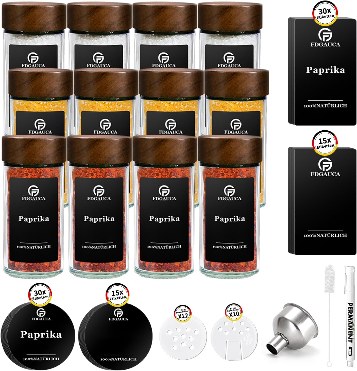 Saeiv Pot Epices Verre