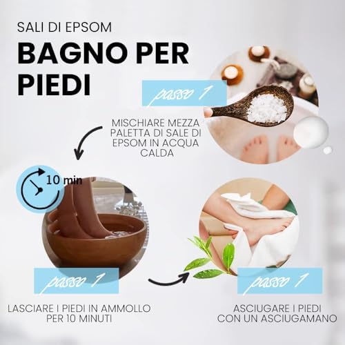 Vue 5 de Sels Depsom Naturels Pour