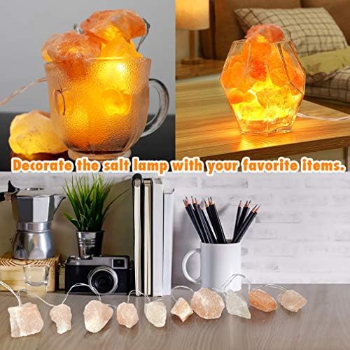 Vue 3 de Himalayan Salt String Light