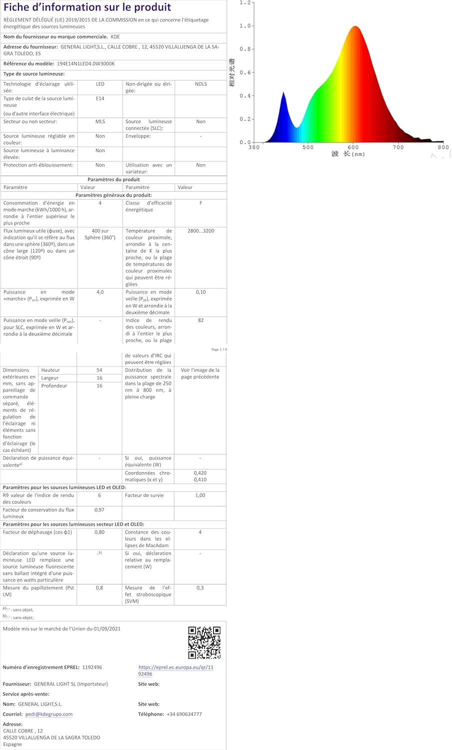 Vue 4 de Wlm Lampe De Sel