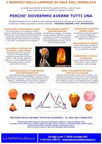 Vue 4 de Himalayan Salt Lampe De