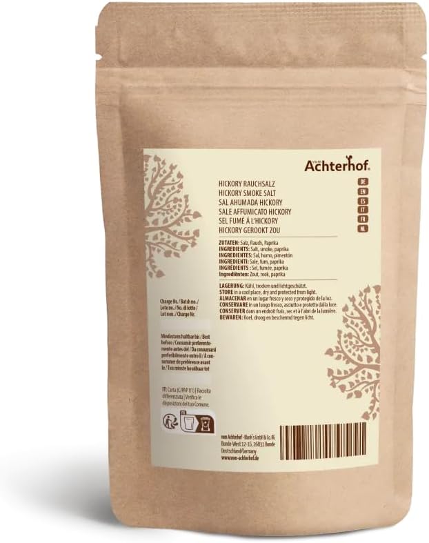 Vue 2 de Sel Fume Hickory