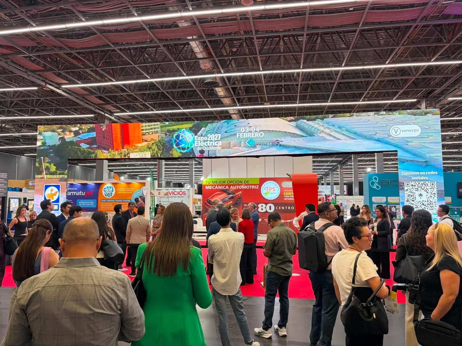 Vista panorámica del pabellón de Expo Franquicias Guadalajara 2026