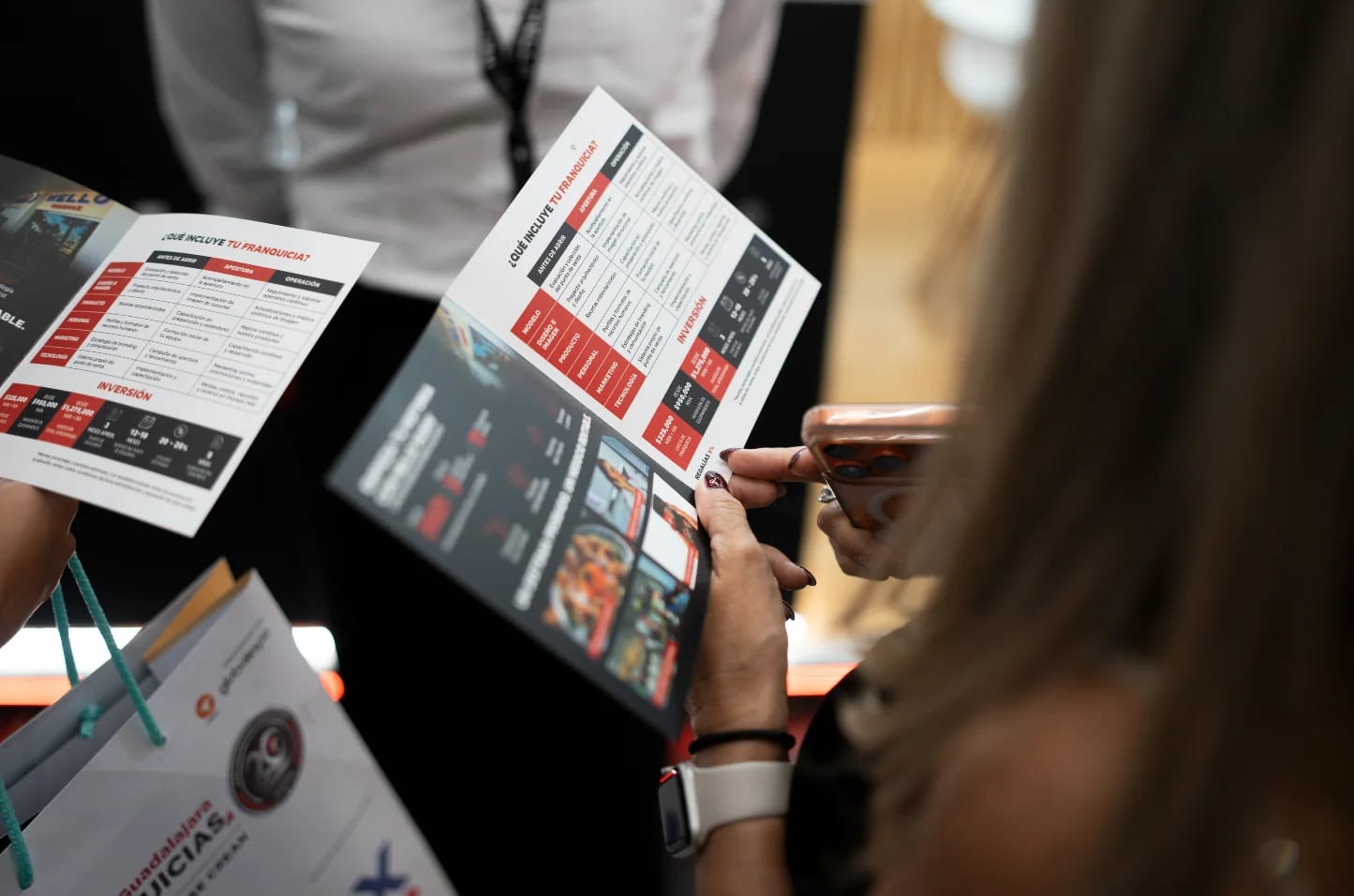Ambiente de exposición en Expo Franquicias Guadalajara 2026