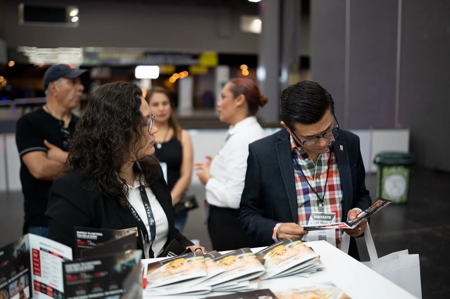 Reunión de negocios durante Expo Franquicias Guadalajara 2026