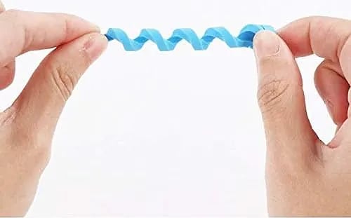 WiredCom® Charger Cable Saver Protector Spiral Tube Wire Management Organizer Protective Cord Sleeve for All Cell Phones, Computers and Charger