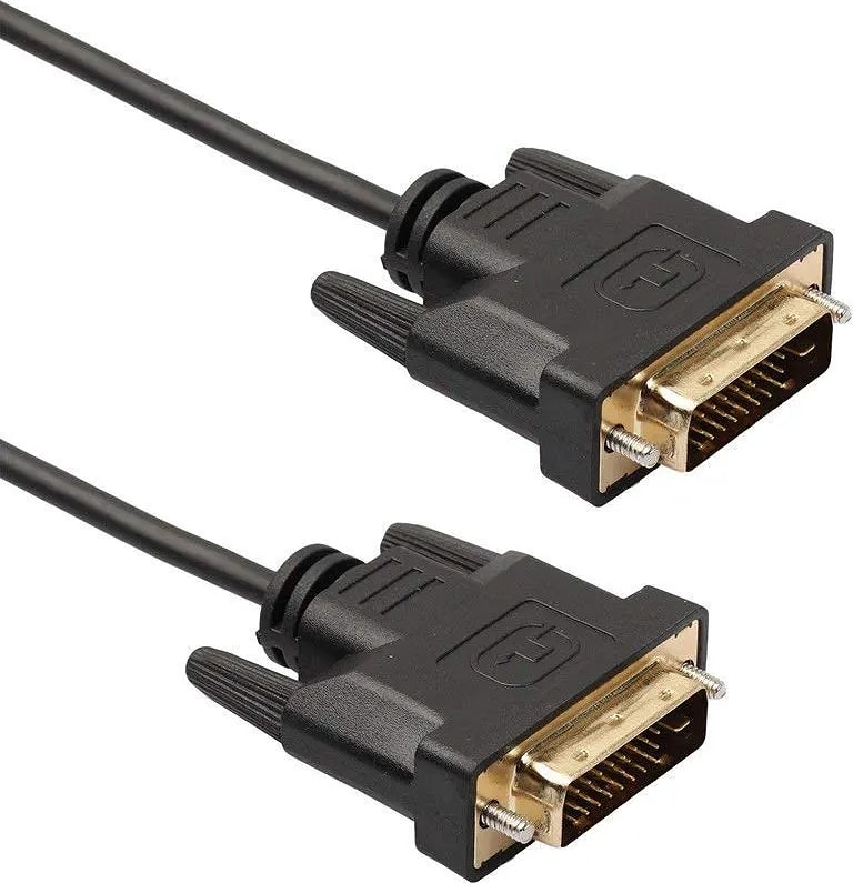 WiredCom DVI Male to DVI Male 24+1 Pin Cable (1.5 Meter)
