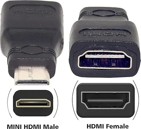 DisplayPort to HDMI Cable, Gold Plated DP to HDMI Cable for Display Port Enabled Desktops and Laptops to Connect to HDMI Displays Monitor, Projector - 1.8 Meter (Black)