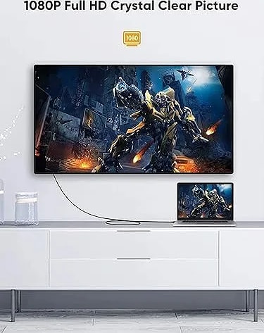 Gold Plated HDMI to DVI Cable, HDMI Male to DVI (24+1) Male Cable, Gold Plated HDTV to DVI Cable - 1.5 Meters