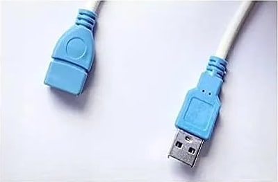 USB 2.0 Extension Cable, Male to Female High Speed Repeater Extender Cord for Keyboard Mouse Printer External Hard Drive and More - White (3 Meter)
