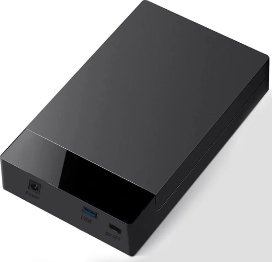 WiredCom 2 in 1 External Hard Drive Casing for 2.5″ & 3.5″ Sata Hard Drives Dual 2.5 inch and 3.5 inch HDD Enclosure.