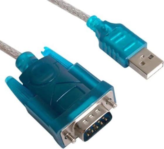 WiredCom USB 2.0 to RS-232 Serial Cable for Printer, Projector, Scanner, Router, Modem
