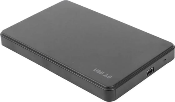 WiredCom® 2.5 inch Hard Disk Case SATA USB 2.0 Portable Tool Free SSD Solid State Disk HDD Box External Hard Drive Enclosure for PC