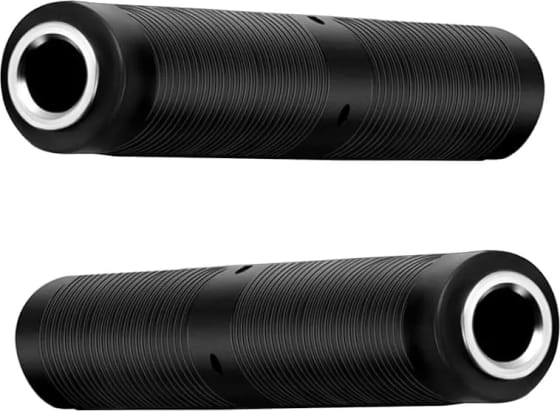 WiredCom® 2-Pack External Sound 6.35mm Female to 6.35mm Female Stereo and Mono Converter Joiner