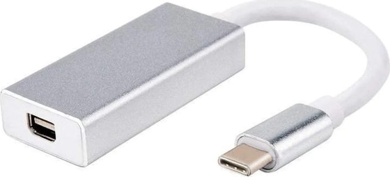 WiredCom® USB 3.1 Type C to Mini DP Display Port Female Adapter Cable for Apple New MacBook 12 Monitor Projector