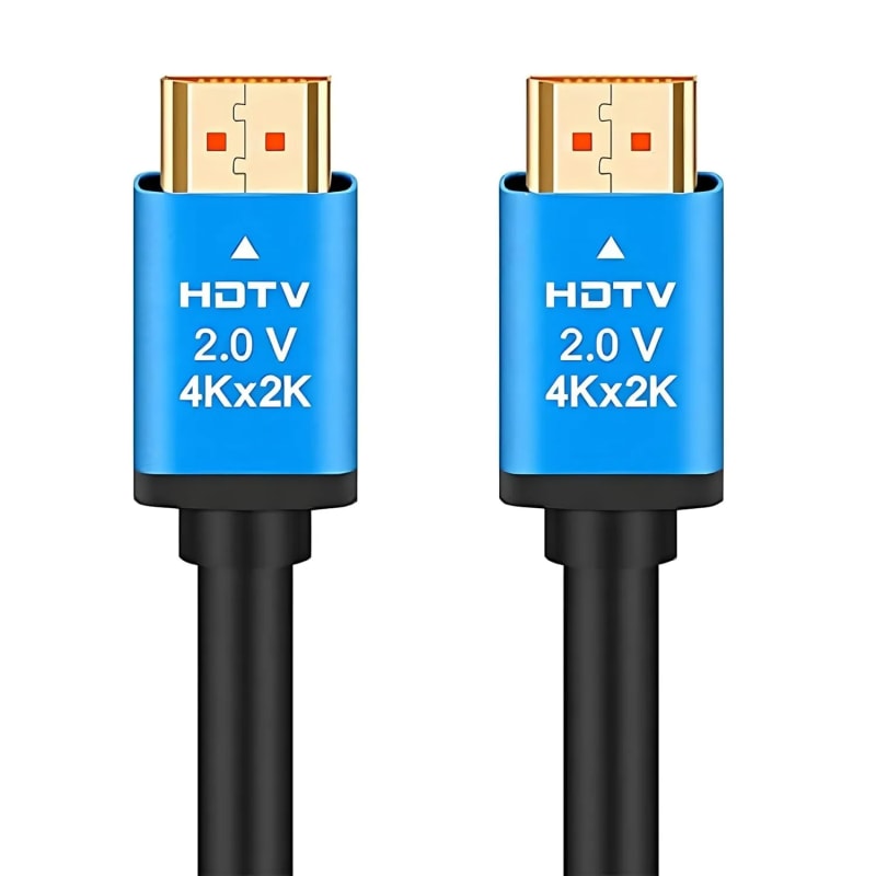WiredCom® 4K UHD HDMI Cable High Speed 18Gbps HDMI 2.0 Cord Supports 4K@60Hz UHD, 2160p, 1080p, Ethernet, 3D, Audio Return(ARC) Compatible for TV, Laptop, PC, Monitor