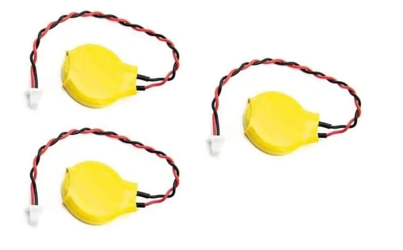 WiredCom CR2032 3V PLC BIOS CMOS Notebook Laptop Lithium Mother Board Battery 2 Pin Connector
