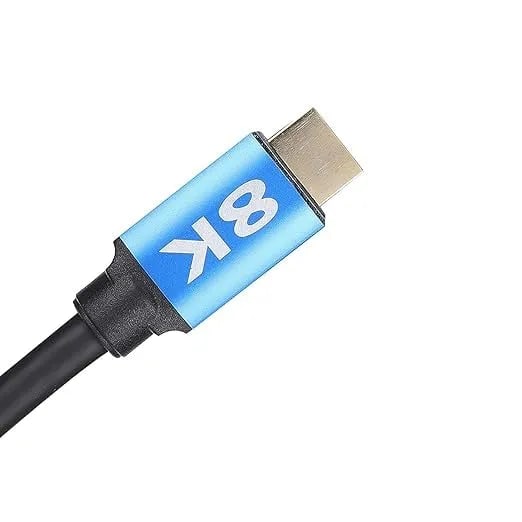 8K UHD HDMI Cable High Speed 48Gbps HDMI 2.1 Cord Supports 8K@60HZ, 4K@120HZ UHD, 2160p, 1080p, Ethernet, 3D, Audio Return (ARC) for TV, Laptop, PC, Monitor and Projector (8K, 5 Meter)