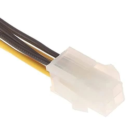 WiredCom® 4 Pin Male to 8 Pin Female EPS Power Cable Adapter CPU Power Connector (18CM)