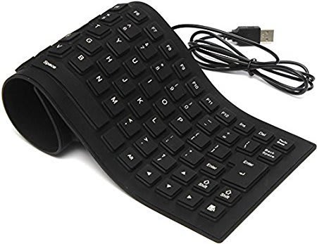 Ergonomic One-Handed Gaming Keypad with Rainbow LED Backlight (35 Keys)