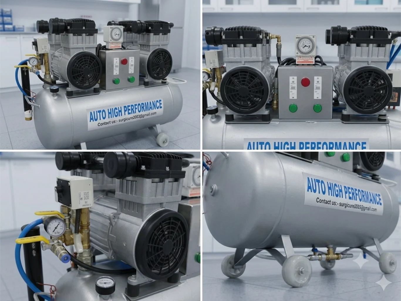 Vitrectomy Air Compressor Machine (Semi Silent)