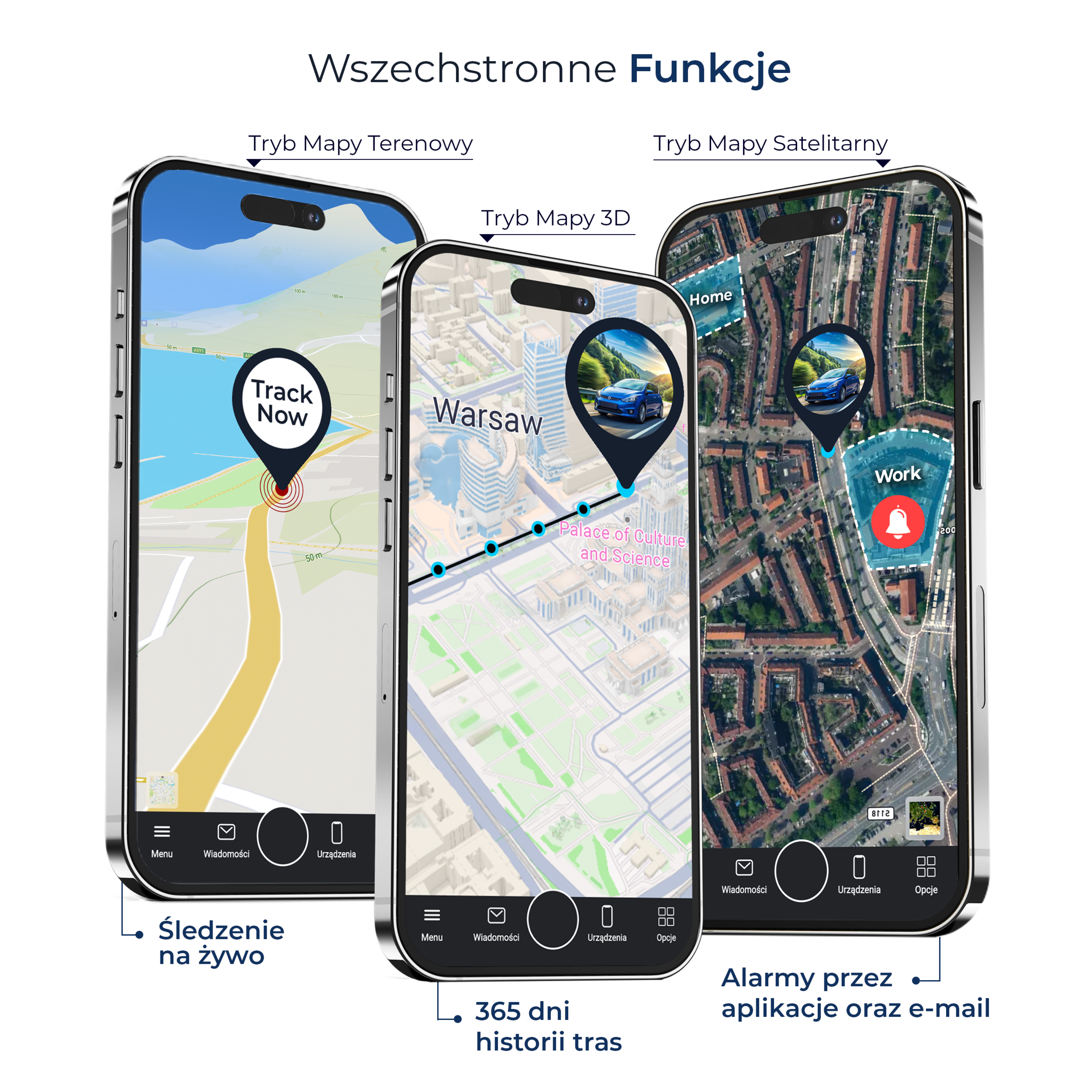 Salind 11 4G w aplikacji FINDER Portal — śledzenie na żywo, alarmy, geofence